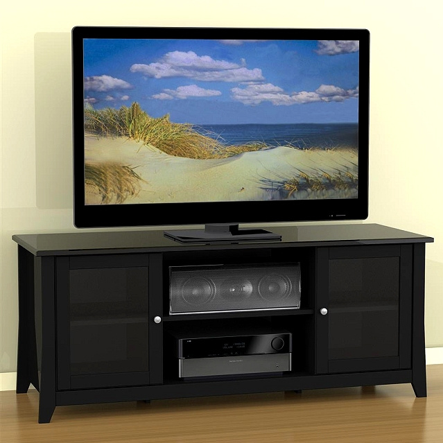 Shaker Mission Black TV Stand